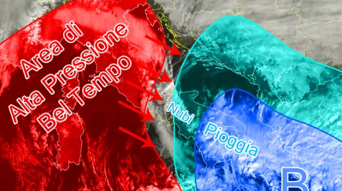 Il cielo va aprendosi. Migliora nelle prossime ore